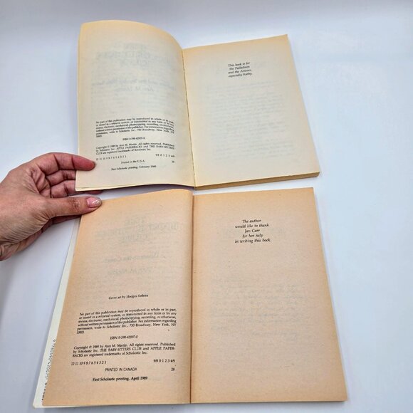 The Babysitters Club Books Lot Of 6 #21, 23, 36, 40, 47, 54 Read - Picture 6 of 16